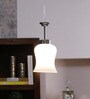 White Glass Single Hanging Lights