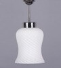 White Glass Single Hanging Lights