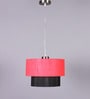 Red Fabric Single Hanging Light