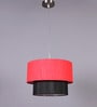 Red Fabric Single Hanging Light