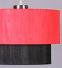 Red Fabric Single Hanging Light