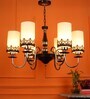 Learc Designer Lighting Wrought Iron Rustic Finish Chandelier Ch462-6