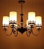 Learc Designer Lighting Wrought Iron Rustic Finish Chandelier Ch462-6