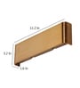 LEARC Metal LED Novelty Wall Light (Gold)