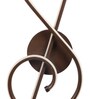 LEARC Metal LED Novelty Wall Light (Brown)