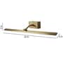 Eric Metal LED Picture Light (Brass)