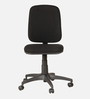 Learn Fabric Guest Chair In Black Colour
