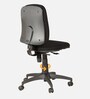 Learn Fabric Guest Chair In Black Colour