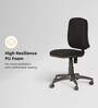 Learn Fabric Guest Chair In Black Colour