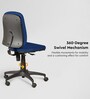Learn Fabric Guest Chair In Royal Blue Colour