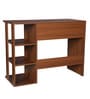 Learnix Brown Colour Office Table In Walnut Finish Learnix Brown Colour Office Table In Walnut Finish