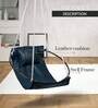 Leather Leather Swing in Blue Colour
