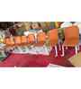 Leatherette Dining Chair in Dual Tone Colour