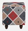 Lechlade Sheesham Wood Seating Stool In Warm Chestnut Finish