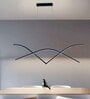 LED 4 Ft Black Bird Modern Hanging Light- Colour Temp -4000K