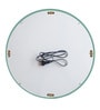 Silver Glass Fort LED Mirror