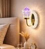 Golden And Purple LED Novelty Wall Light LED03 Set of 1