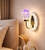Golden And Purple LED Novelty Wall Light LED03 Set of 2