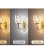 Golden LED Novelty Wall Light LED04 Set of 2