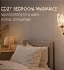 Golden LED Novelty Wall Light LED04 Set of 2