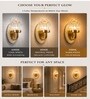 Golden And Purple LED Novelty Wall Light LED05 Set of 1