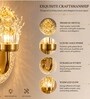Golden And Purple LED Novelty Wall Light LED05 Set of 1