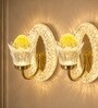 Golden LED Novelty Wall Light LED05 Set of 2