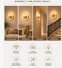 Golden LED Novelty Wall Light LED05 Set of 2