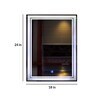 Led Wall Mirror In Silver