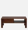 Leeds Sheesham Wood Coffee Table in Scratch Resistant Provincial Teak Finish