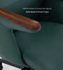 Legacy Leatherette High Back  Green Colour Office Chair In Matte Finish