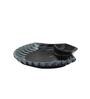 Leher Green 10 Inch Ceramic Appetizer Platter