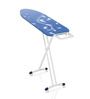 Steel Ironing Board With Iron Holder in Blue (L: 47.2, W: 14.9, H: 34.6 Inches)