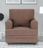 Leipzig 1 Seater Sofa in Brown Colour