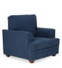 Leipzig 1 Seater Sofa in Blue Colour