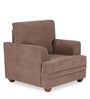 Leipzig 1 Seater Sofa in Brown Colour