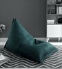 Leisure XXXL Lounger Bean Bag with Beans in Palm Green Colour