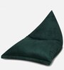 Leisure XXXL Lounger Bean Bag with Beans in Palm Green Colour