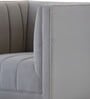 Lem Velvet 1 Seater Sofa In Grey Colour