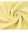 Yellow Solid 450 GSM Cotton Bath Towel