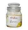 Lemon Yellow Wax Scented Jar Candles