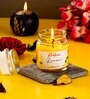 Lemon Yellow Wax Scented Jar Candles