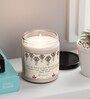 Lemongrass Scented Diwali Festive 6Oz Glass Jar Candle