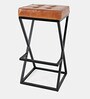 Lena Bar stool in Tan Colour