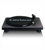 Lenco L-30 Vinyl Record Player Bluetooth Turntable (33/45 RPM) Semi-Automatic Belt Drive, Black Ash Colour