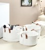 Leni Ivory Basket Set Of 3