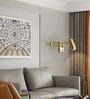 Leo Adjustable Wall Light Gold Body Modern Reading Spot Wall Lamp for Bedroom Living Room