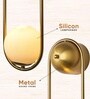 Leo Modern Wall Lamp | 3 Light Modes (Warm, Natural & Cool White) | E27 Bulb Socket | Decorative LED Wall Light for Living Room, Bedroom, and Bedside