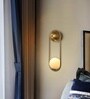 Leo Modern Wall Lamp | 3 Light Modes (Warm, Natural & Cool White) | E27 Bulb Socket | Decorative LED Wall Light for Living Room, Bedroom, and Bedside