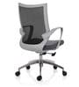 Leo Ergonomic Chair in Grey & Black Colour